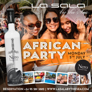 Pool party with Nero Vodka in Marbella